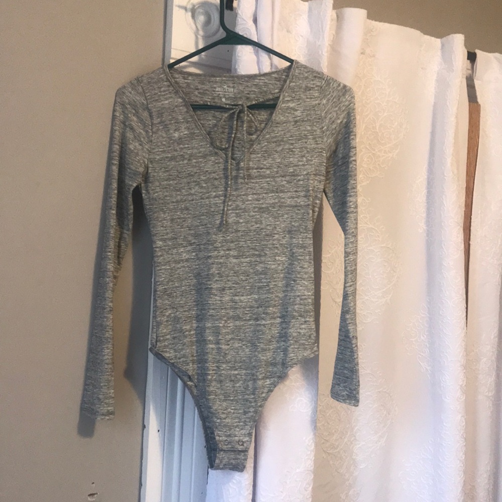 Gray Body Suit